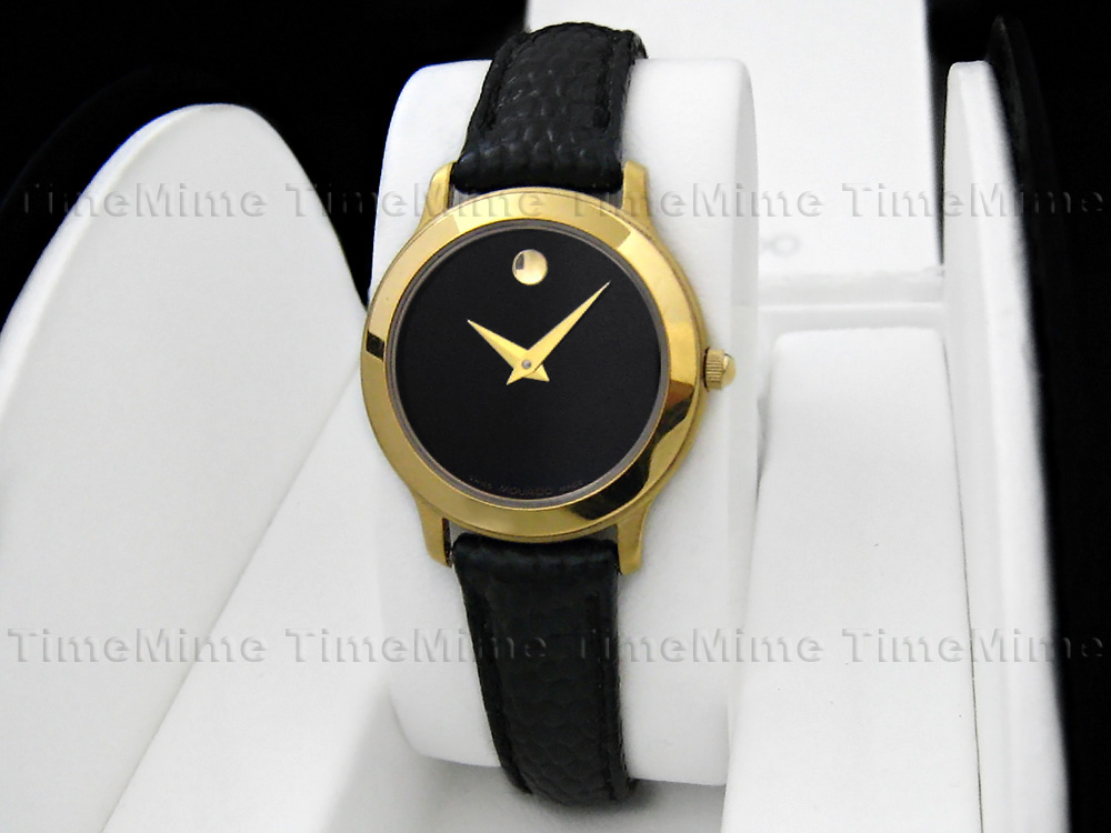 movado classic gold